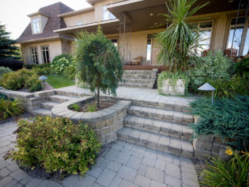 Winnipeg Paving Stone Stairs 05